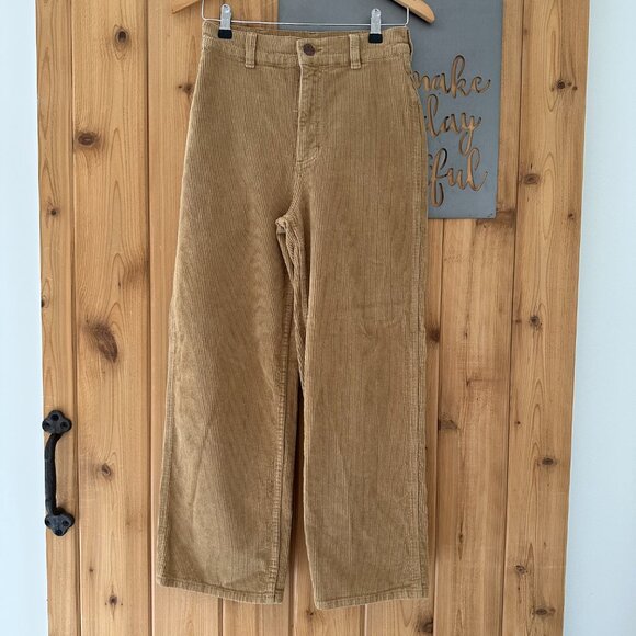 BILLABONG × Wrangler Size 28 The Retro Women Corduroy Pants in Antique Gold - Picture 6 of 9
